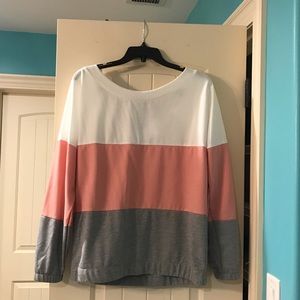 SHEIN Colorblock Sweatshirt Size M